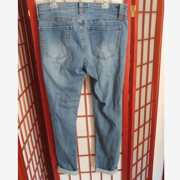 Love Culture Light Denim Distressed Jeans - Picture 2 of 2